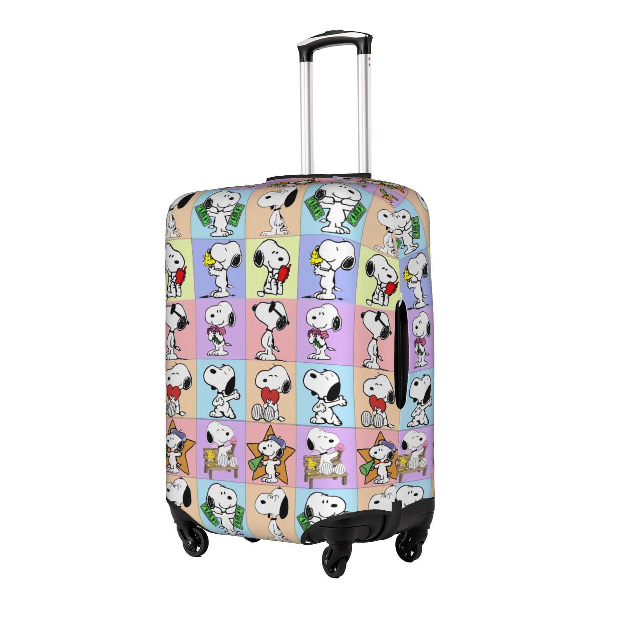 Anime Dog Checkered Plaid  S-S - Luggage Cover Protector review and price