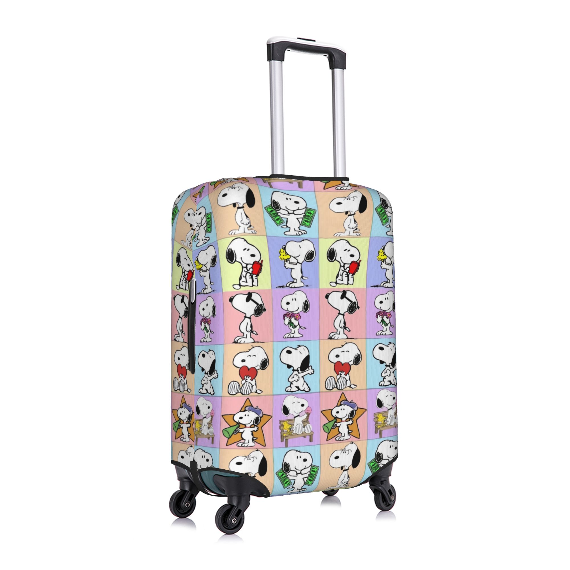 Anime Dog Checkered Plaid  S-S - Luggage Cover Protector review and price