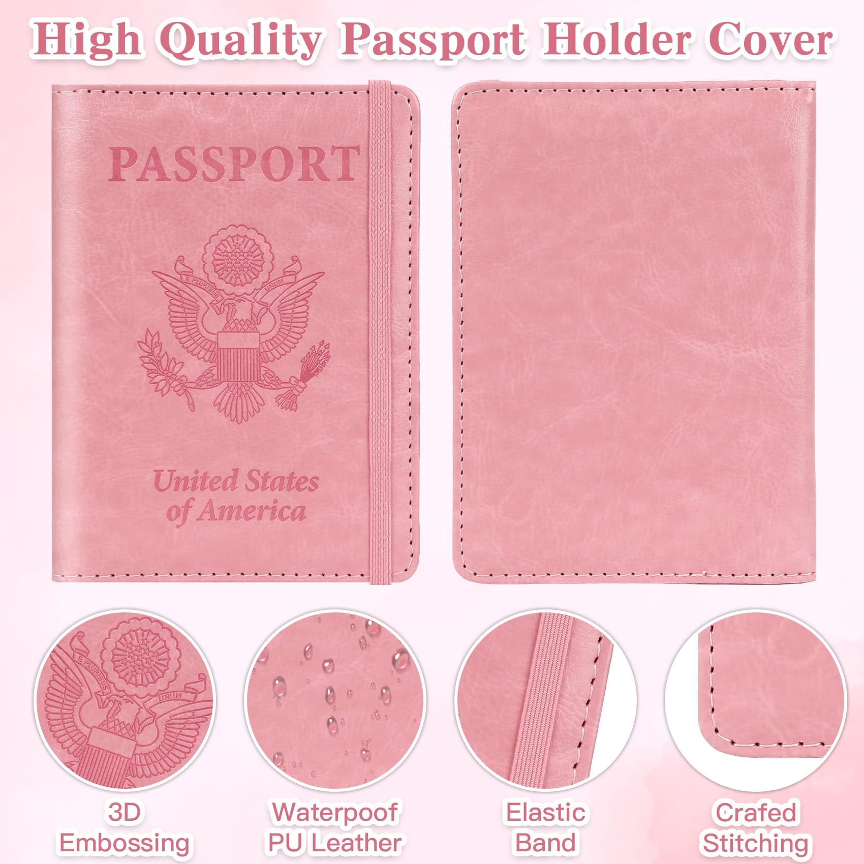 Passport Holder for Travel, Rf - Travel Accessories Wallet review and price