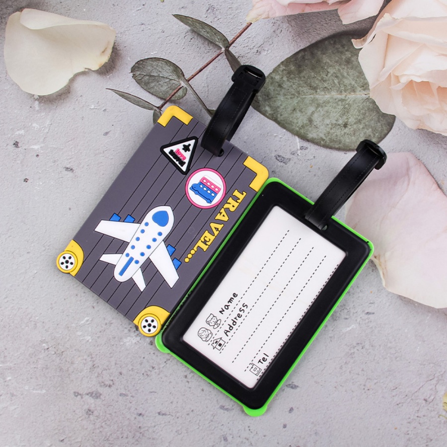 Soft PVC Luggage Tags Plane Pa - Travel Accessories India review and price