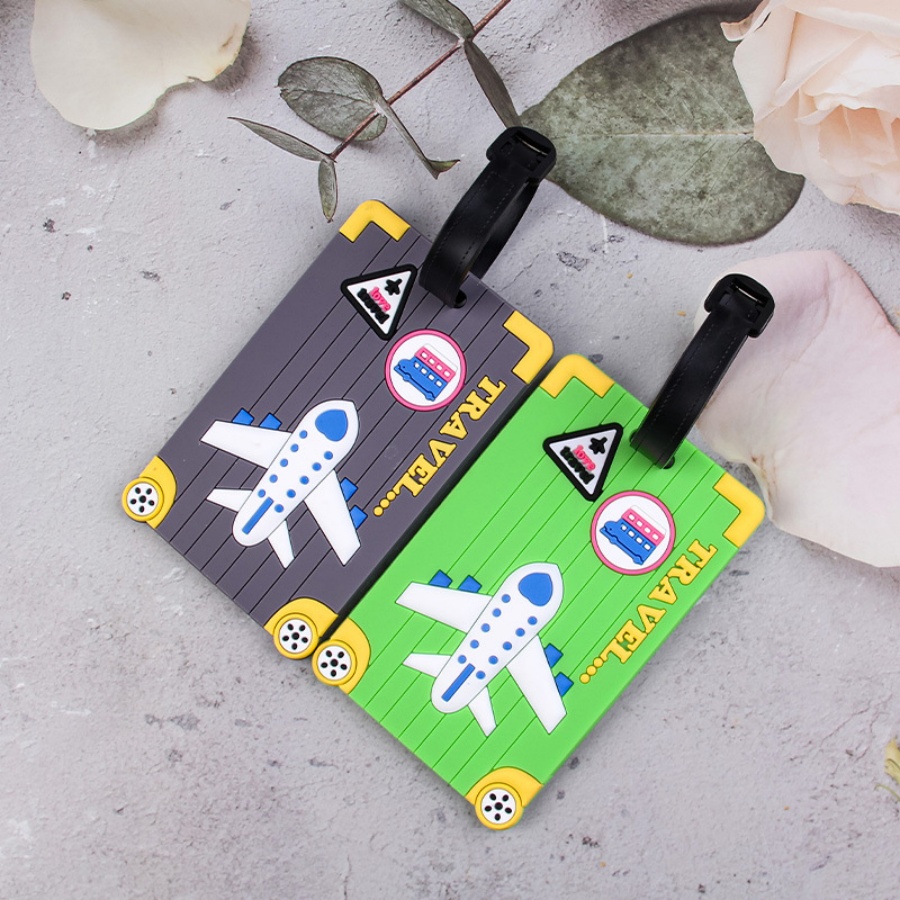 Soft PVC Luggage Tags Plane Pa - Travel Accessories India review and price