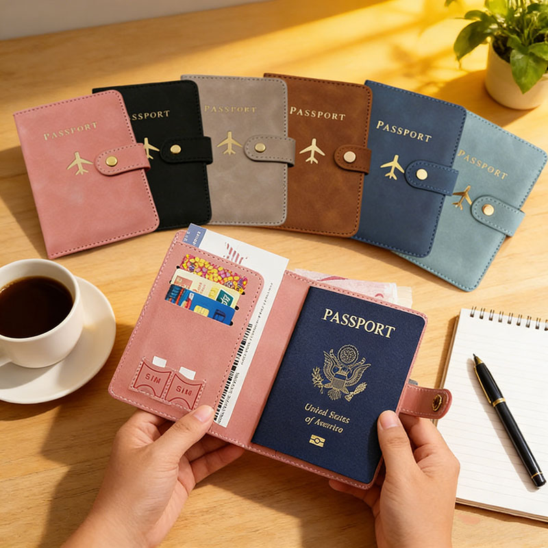 Leather Passport Holder Covers - Travel Accessories Wallet review and price