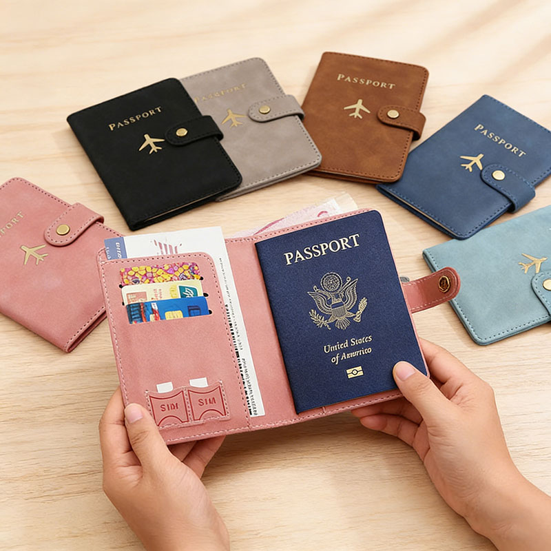 Leather Passport Holder Covers - Travel Accessories Wallet review and price