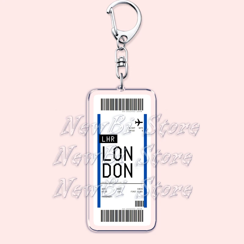 Plane Ticket Boarding Pass Key - Travel Accessories India review and price