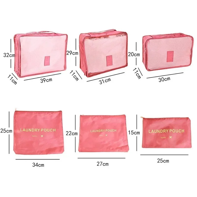 6pcs Set Travel Storage Bags S - Luggage Cover Protector review and price