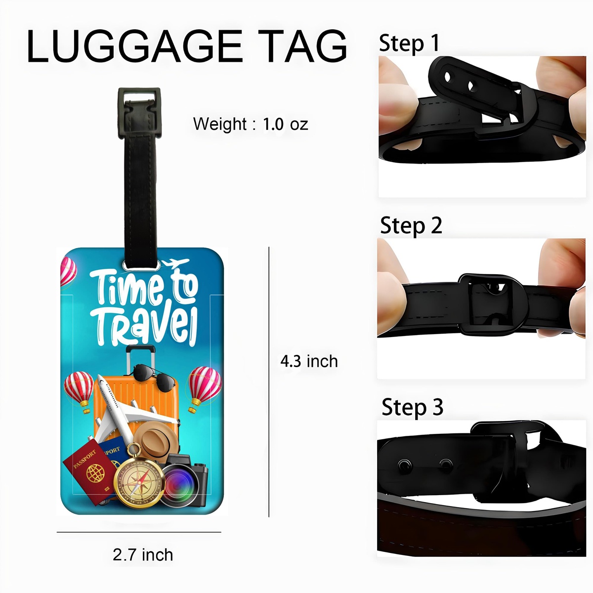 Travel Style Luggage Tag Men W - Travel Accessories Aesthetic review and price