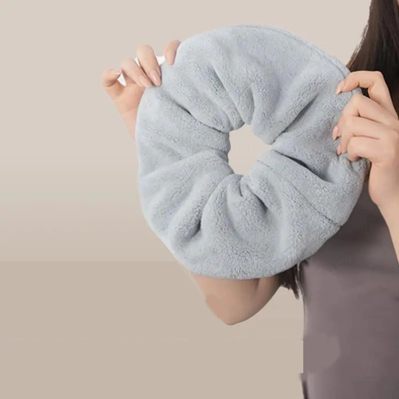 1PC Absorbent Hair Towel Scrun - Travel Accessories Aesthetic review and price