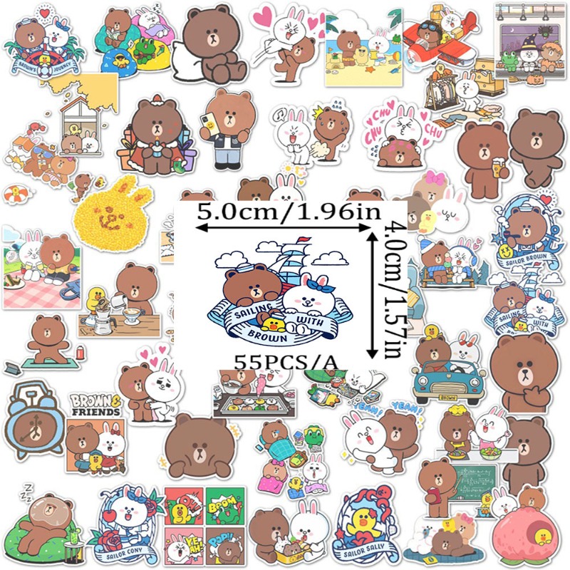 LINE FRIENDS Brown Cony Sally  - Luggage Cover Protector review and price