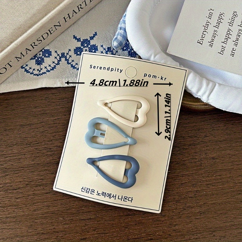 15pcs Matte Hair Clips Cute Gr - Travel Accessories Aesthetic review and price